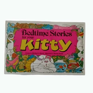 BEDTIME STORIES FOR YOUR KITTY By Herbert Kavet & Martin Riskin Cat Lover - Picture 1 of 4