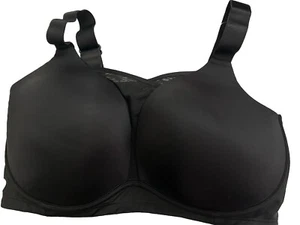 Livi No Wire Black Medium Impact Workout Bra Size 38G NWT - Picture 1 of 17
