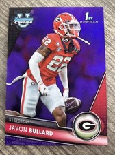 Javon Bullard, /399, 2023 BCU, 1ST Bowman, PURPLE,  #154, Georgia Bulldogs