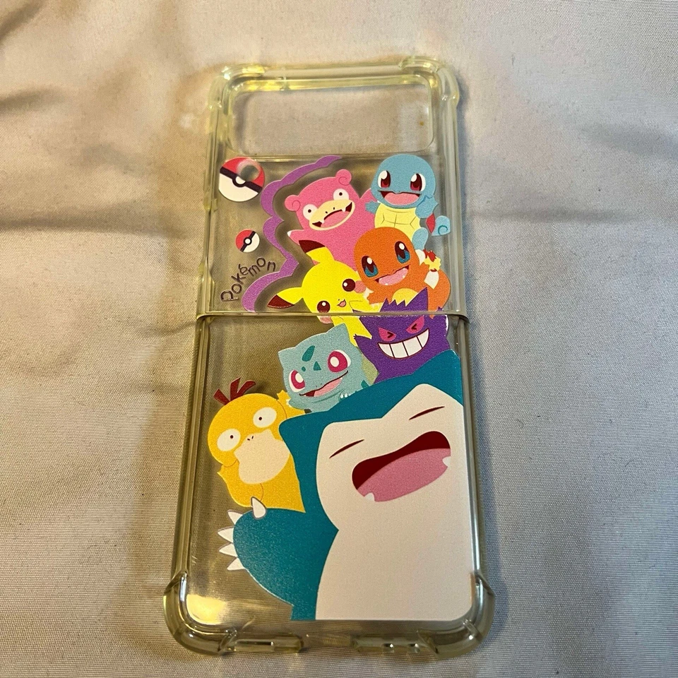 Funda Teléfono Samsung Anime Japonés Pokemon para Samsung Galaxy Z Flip 3 4 5 Foto 1 de 4