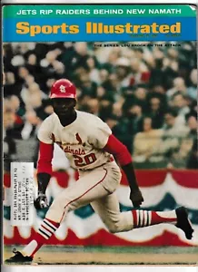 Sports Illustrated Magazine 1967 The Series: Lou Brock on the Attack MLB VTG - Bild 1 von 1