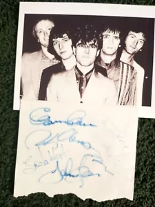 Horslips - Irish Rockers 8 X 10 Paper Autographed By All - Picture 1 of 1