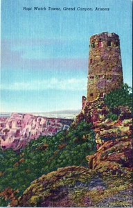 Postal Hopi Watch Tower Grand Canyon Arizona 3B-H103 sin publicar - Imagen 1 de 2