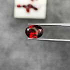 Natural Red Garnet Lot Oval Cut Loose Gemstone 7x9mm January Birthstone For Ring
