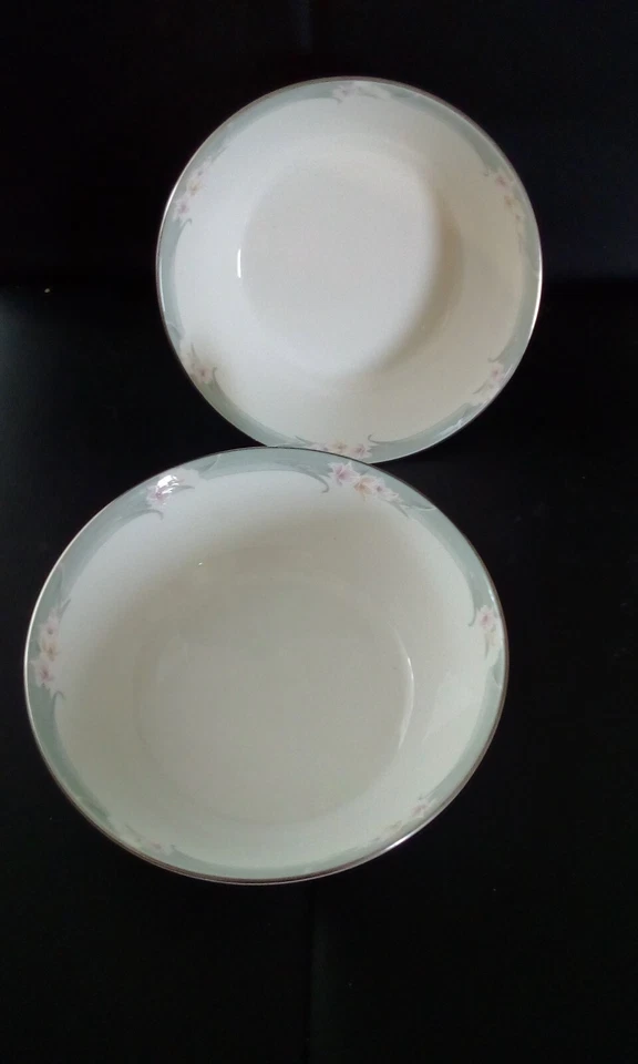 Royal Doulton Vogue 2 cuencos de cereales/desierto hueso porcelana Foto 1 de 1