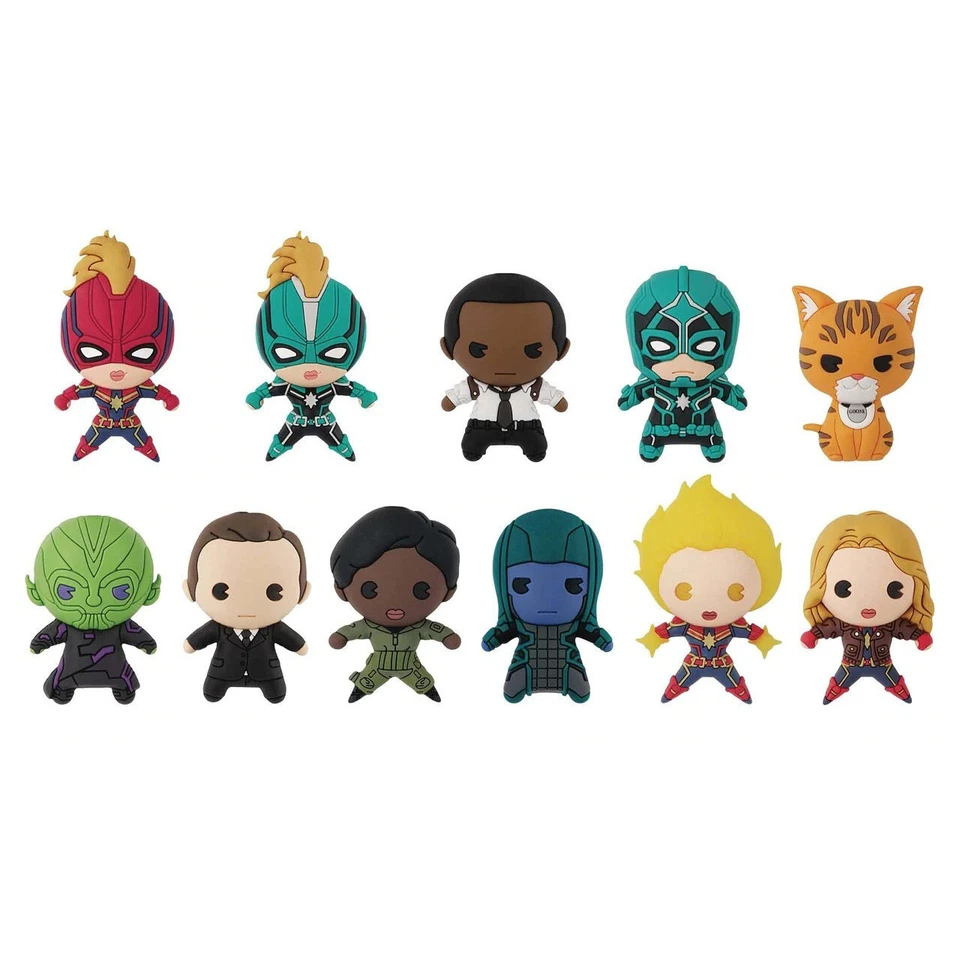 Llavero de espuma figurativa Marvel Capitana Marvel (1 aleatorio) Foto 1 de 1