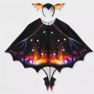 Boys Girls Hyde and Eek DRAGON Costume-- Capelet & Headpiece Size ONE SIZE NWT - Picture 1 of 1