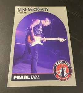 Carta Baseball Pearl Jam Boston - Mike McCready card 5 - 2018 fenway away show - Foto 1 di 1