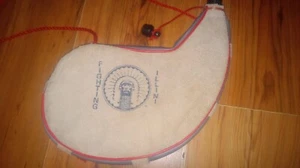 Chief Illiniwek ANTIQUE Fighting Illini Bota Canteen Chief Never Used - Picture 1 of 6