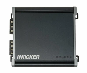 Kicker CXA4001, CX Series Mono Class D Car Subwoofer Amplifier, 400W (46CXA4001) - Picture 1 of 8