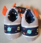 Rocket Spaceship Boys Slippers Size 7/8 Toddler New