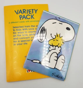 Hallmark Sortiment Variety Pack To Kids with Love 6 Inspirationskarten Snoopy - Bild 1 von 13