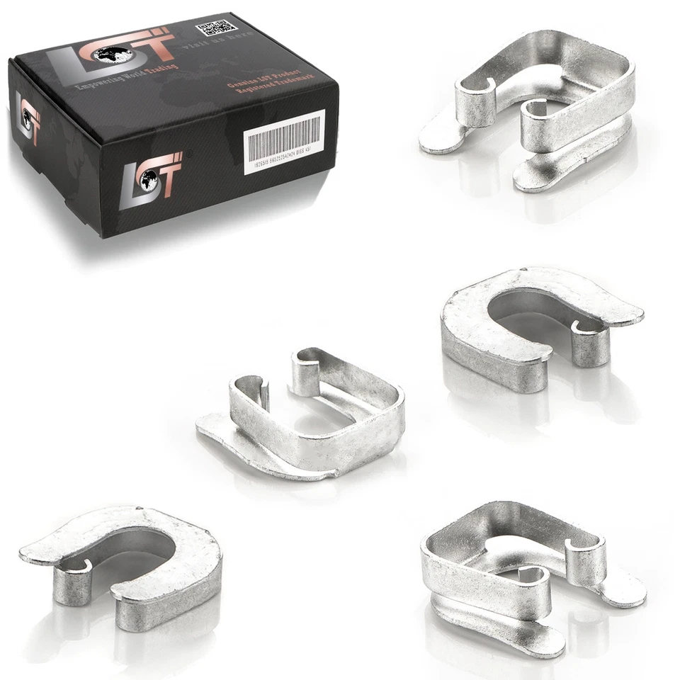 5x Suporte de Assento de Passageiro para Assento de Motorista Braçadeira de Metal Lavadora de Bloqueio para VW Golf I - Imagem 1 de 4