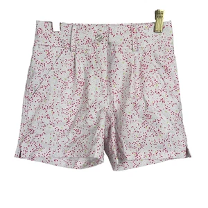 Turtles & Tees Swimming Shorts Kid's Girls Medium Pink Dotted Embroidered Logo - Picture 1 of 10