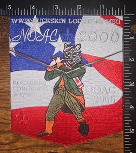 OA Lodge 412 Buckskin 2 Part Set New York NOAC 2006  Red White & Blue  - Picture 1 of 1