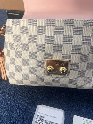 Louis Vuitton Croisette Shoulder Bag White Canvas - Image 1 of 3