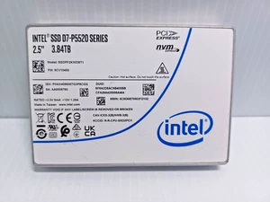 INTEL D7-P5520 SERIES SSDPF2KX038T1 3.84TB NVME PCIE Gen4 2.5" SSD - Afbeelding 1 van 3