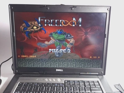 Portátil retro para juegos Dell D830 Intel Core Duo 2,40 GHz 4 GB Ram 160 GB HD Windows XP Foto 1 de 4