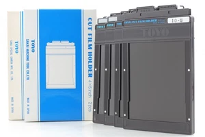 [Top MINT BOX 4pcs] TOYO 4x5 Cut Film Holder Back Large Format From JAPAN - Picture 1 of 8