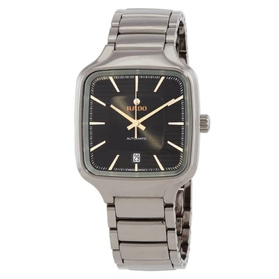 Reloj unisex Rado True Square automático esfera gris R27077102 Foto 1 de 3
