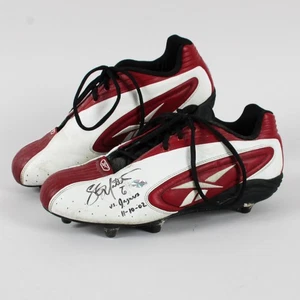 Shane Matthews Game Worn Cleats Signed 2002 Redskins - COA - Picture 1 of 14