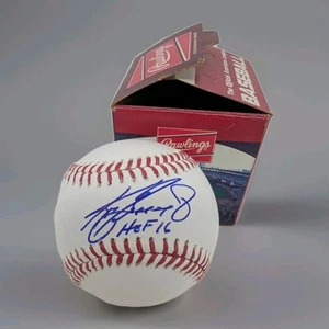 Offizieller MLB Ken Griffey Jr signierter handsignierter Baseball mit HOF 16 Aufschrift - Bild 1 von 8