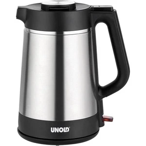 Unold BLITZKOCHER Thermo Wasserkocher Edelstahl, Schwarz Fassungsvermögen: 1.5 l - Bild 1 von 7
