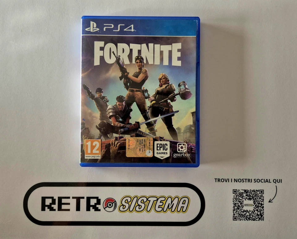 Playstation 4 PS4 Fortnite PAL Versione Italiana Rara copia fisica da collezione - Immagine 1 di 3
