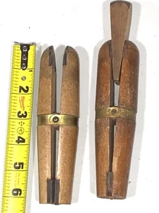 Vintage Wood Ring Clamp Holder 6” Lot - Picture 1 of 4