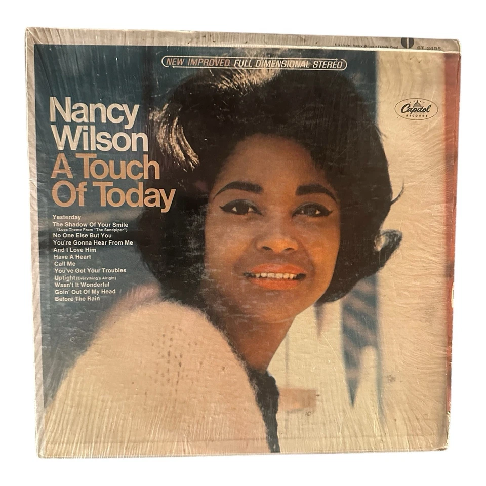 Nancy Wilson A Touch Of Today 1966 Original Capitol Rainbow Stereo LP G/VG+/NM - Image 1 of 4