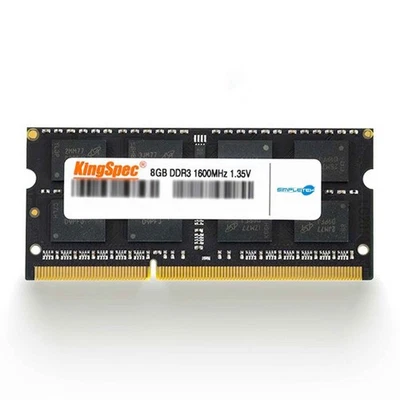 KINGSPEC Modulo Banco Memoria Ram Computer Portatile Notebook Sodimm Ddr3l 8gb 1600mhz_