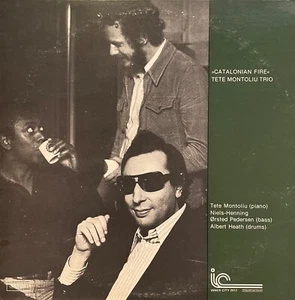 Tete Montoliu Trio "Catalonian Fire" LP - Inner City Records - 1976 VG+ - Picture 1 of 5