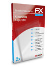 atFoliX 2x Screen Protector for Kruger&Matz Eagle 1069 clear
