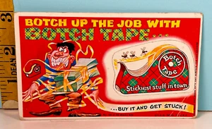 1969 Topps Wacky Ads #32 BOTCH UP THE JOB WITH BOTCH TAPE - Picture 1 of 2