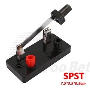 SPST Single Pole Single Throw Disconnect Knife Switch Physical Experiment Acces - Picture 1 of 4