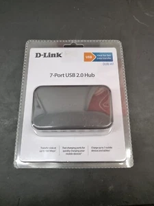 USB-A Connection D-Link 7-Port USB 2.0 Fast Charging Hub with Ethernet - Picture 1 of 4