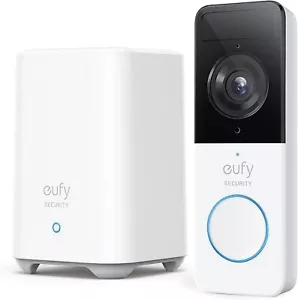 Eufy Smart Wireless WiFi Doorbell Security Cam 2K (120 day Battery) Intercom 2E - Picture 1 of 7