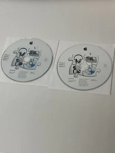 Apple Mac iTunes 3 iPhoto 2 iMovie 3 iDVD 3 Install CD & DVD Version 1.0 OEM - Picture 1 of 3