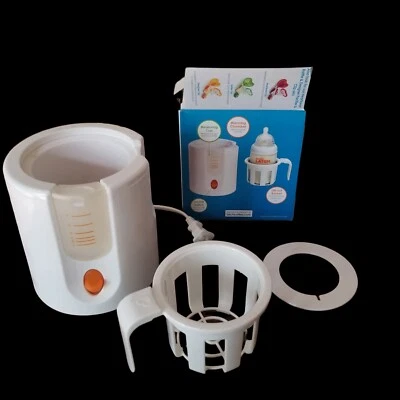 Calentador de botellas MUNCHKIN pestillo 90 segundos calentador de botellas blanco usado probado  Foto 1 de 4