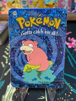🔥 Slowpoke #79 - Vintage Vending Machine Prism Sticker 2000 - Pokemon 🔥 - Image 1 of 2