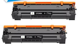 CF248A Black Toner Printer Cartridge 48A for Laser Jet Pro - Lot of 2 New - Picture 1 of 1