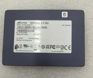 Micron 5200 960GB SATA SSD 6Gb 2.5" Solid State Drive MTFDDAK960TDC - Picture 1 of 1