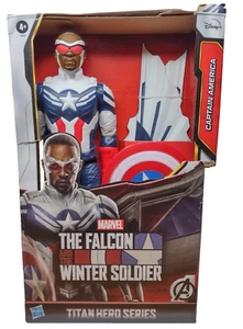 Marvel The Falcon/ Winter Soldier 12” Figure Captain America Titan Hero Series - Picture 1 of 5