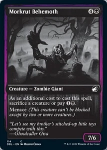 Morkrut Behemoth x1 1x FOIL Innistrad: Double Feature NM MTG - Picture 1 of 1