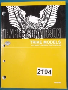 2019 HARLEY DAVIDSON TRIKE MOTORCYCLE PARTS MANUAL BOOK CATALOG 94000562 - Picture 1 of 7