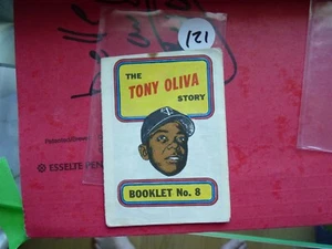BASEBALL BOOKLET TONY OLIVA STORY MINNESOTA TWINS1969 NO121 - Picture 1 of 2