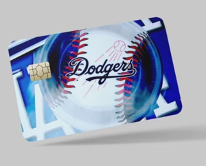 LOS ANGELES, DODGERS , 2 pc credit card skin & DEBIT CARD,TROLLEY & GYM - Picture 1 of 19