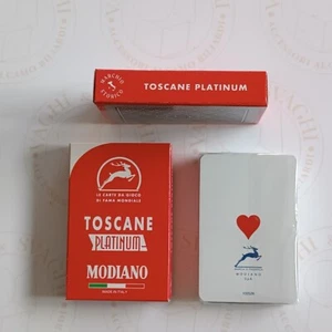 CARTE DA GIOCO MODIANO TOSCANE PLATINUM PLASTICA (300216) - Foto 1 di 3