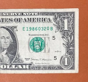 1975 January 13 (L 19750113 B) Birthday Note $1 One Dollar Bill - Picture 1 of 3