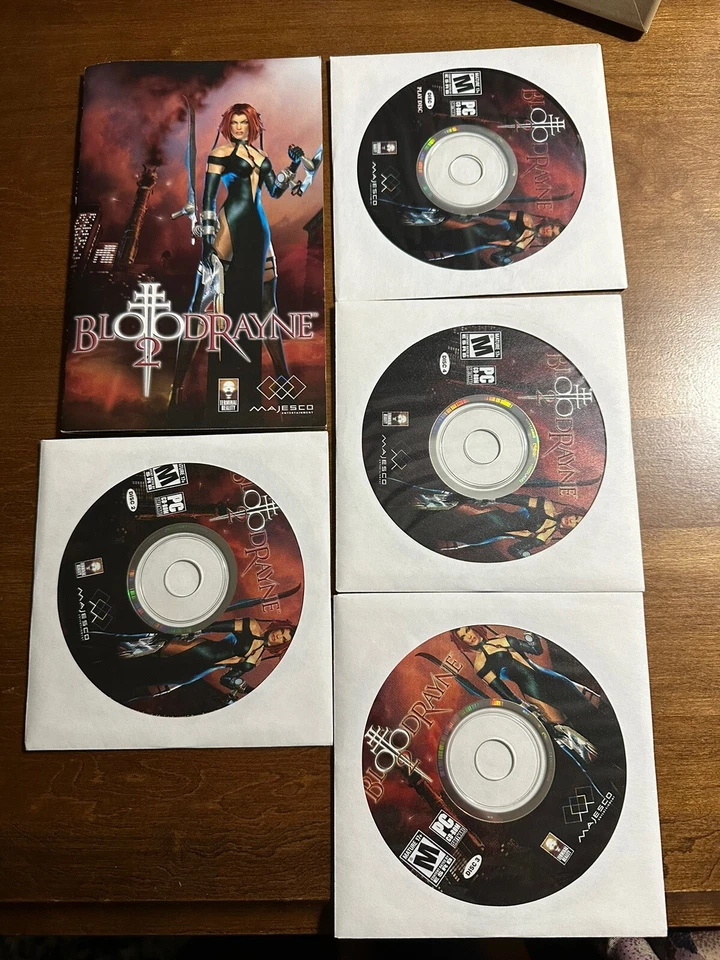 BloodRayne 2 (PC, 2005) 4 cds and manual, slightly used - Image 1 of 1